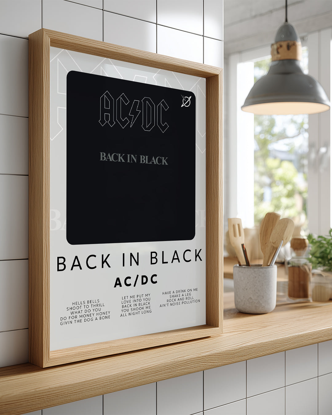 Back In Black - ACDC Poster Tablosu