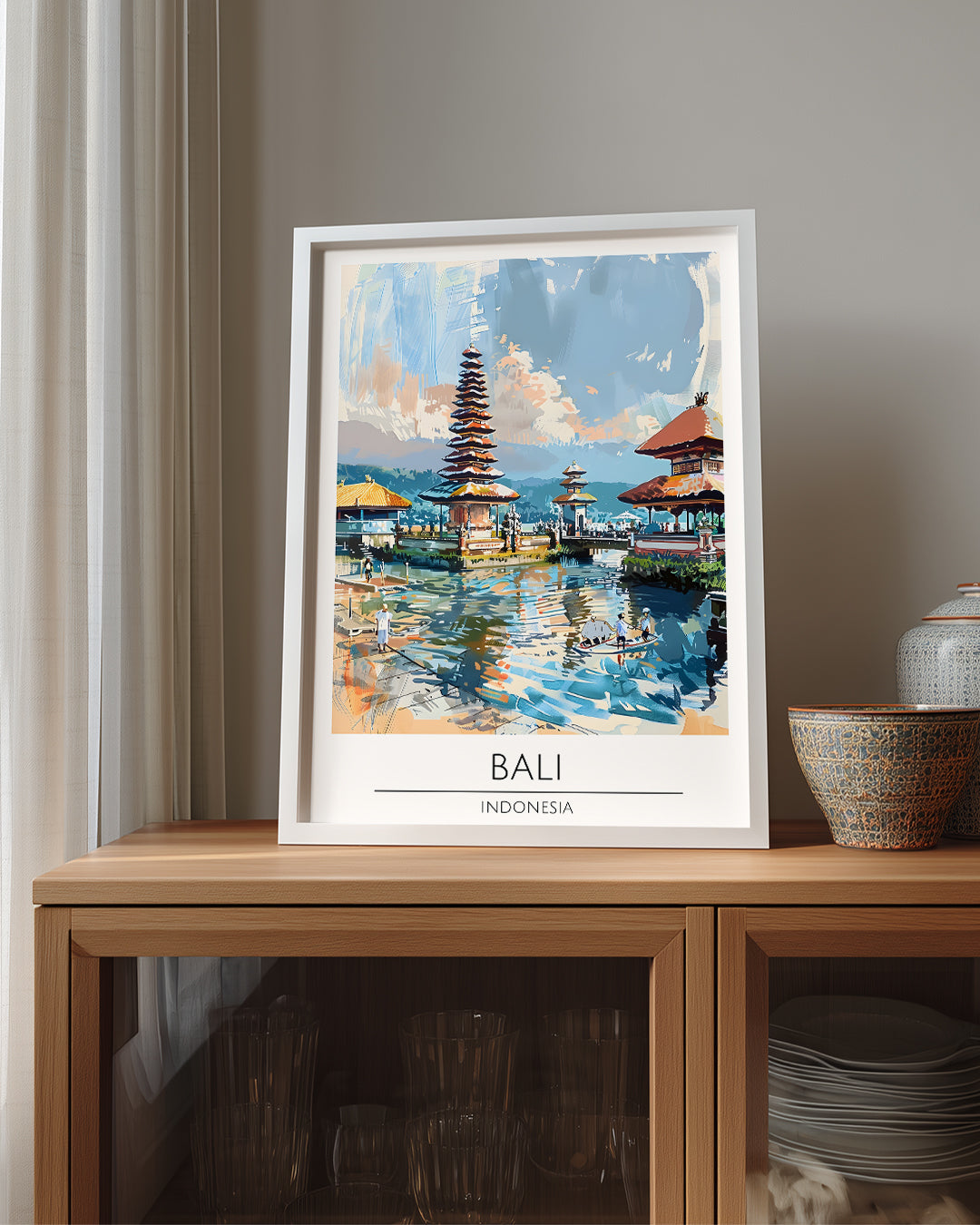 Bali Endonezya Poster Tablosu