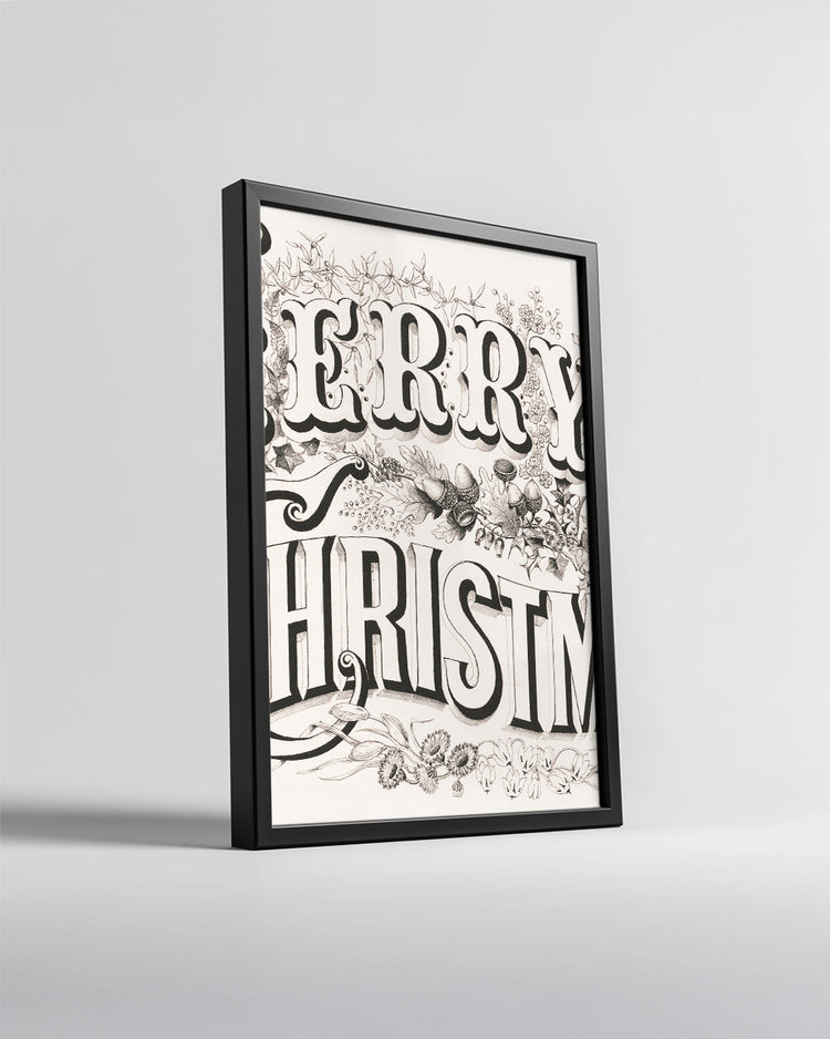 Balsam Christmas Tree Poster Tablosu