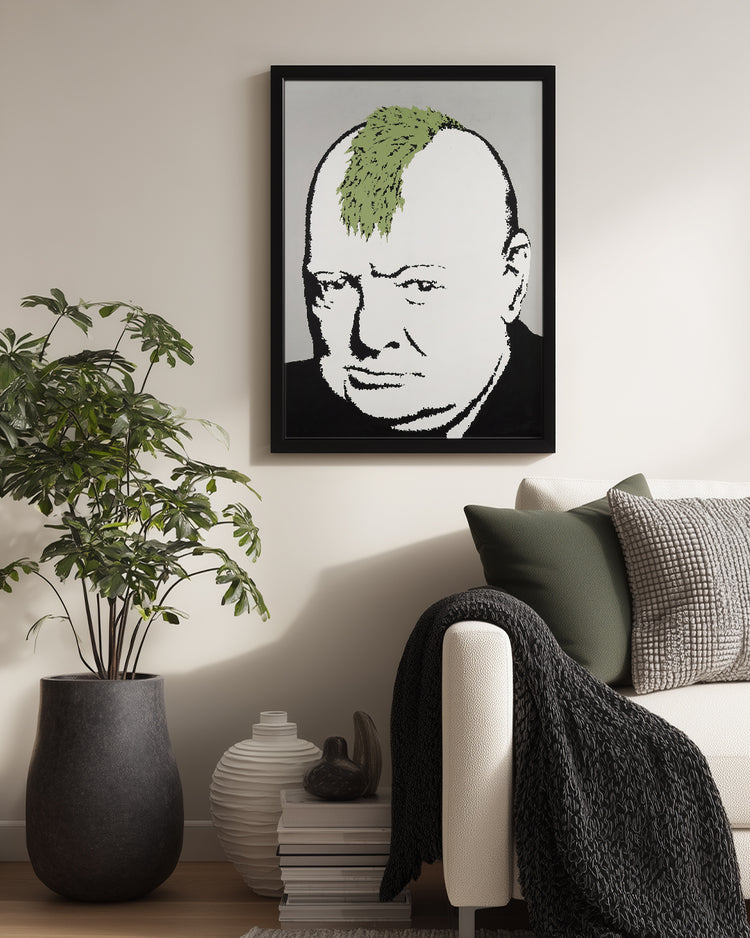 Banksy Punk Poster Tablosu