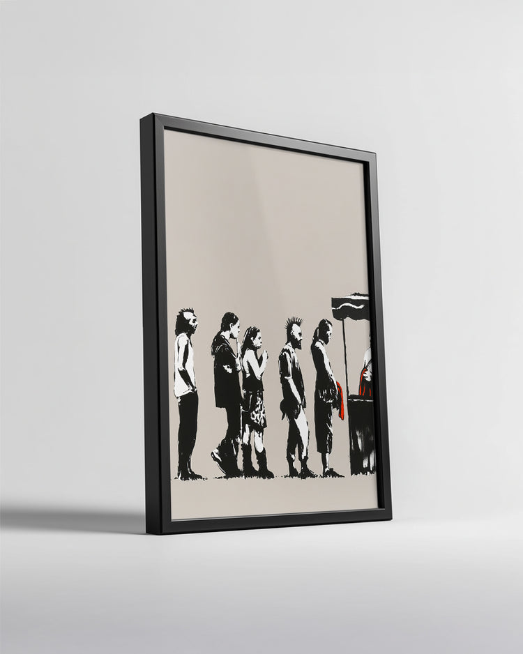 Banksy Stall Poster Tablosu