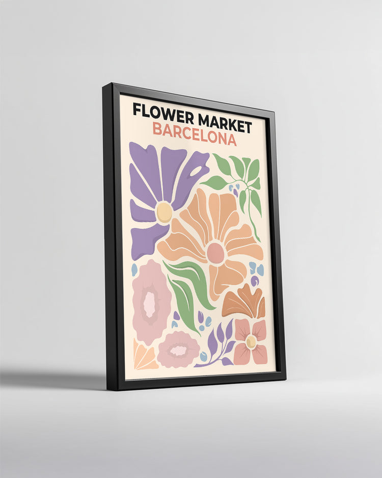 Barca Flora Poster Tablosu