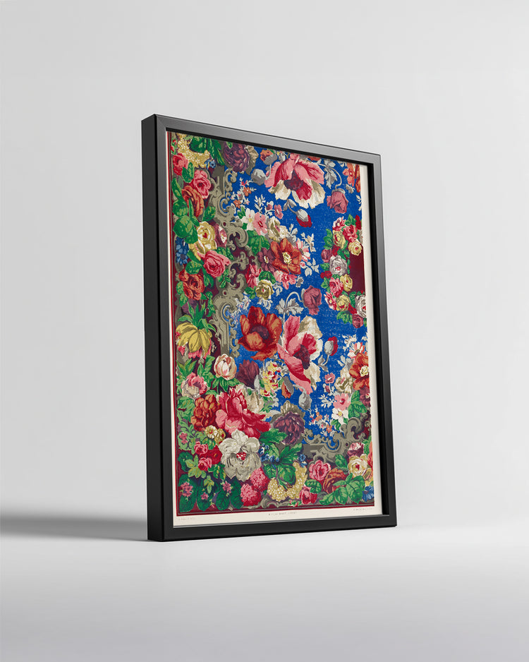 Baroque Bloom Poster Tablosu