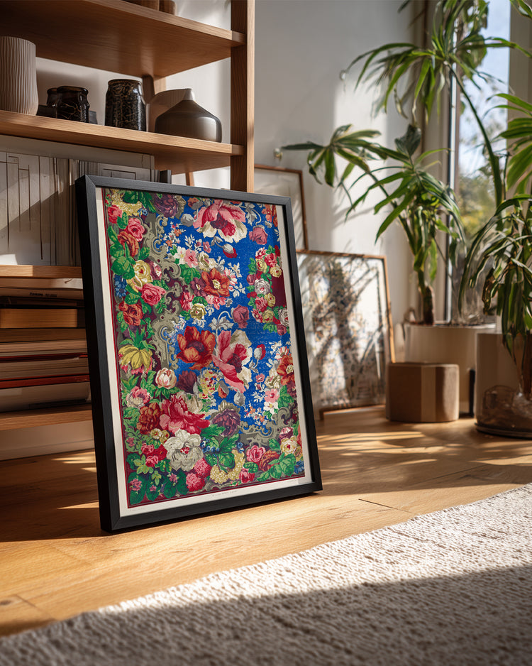 Baroque Bloom Poster Tablosu