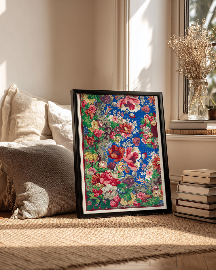 Baroque Bloom Poster Tablosu