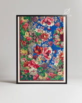 Baroque Bloom Poster Tablosu