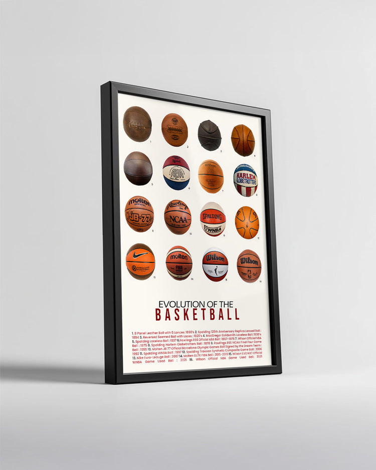 Basketbol Evrimi Poster Tablosu