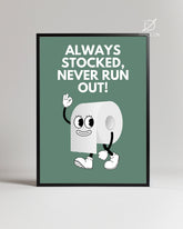 Bathroom Fun Poster Tablosu