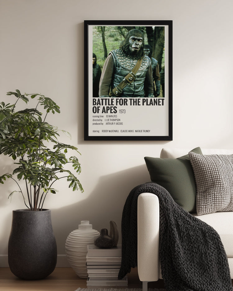 Battle For The Planet Of Apes Poster Tablosu