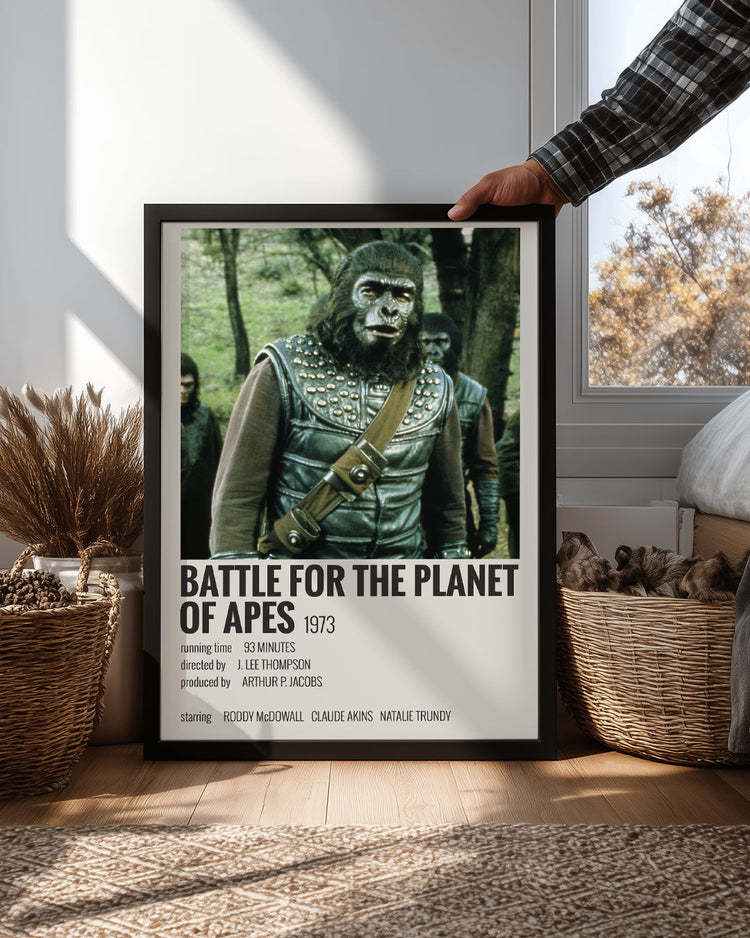 Battle For The Planet Of Apes Poster Tablosu