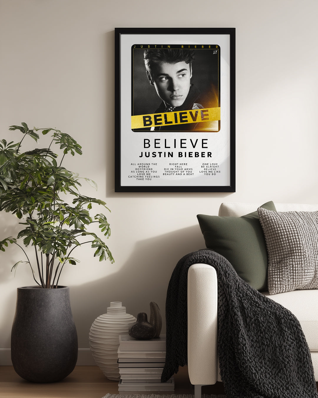 Believe - Justin Bieber Poster Tablosu
