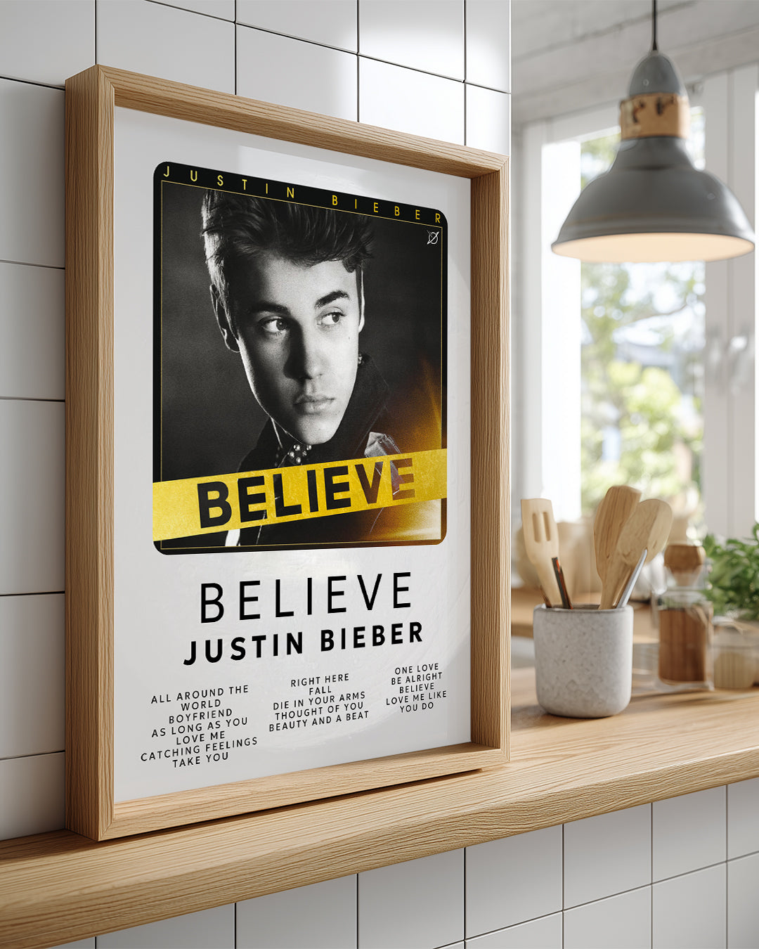 Believe - Justin Bieber Poster Tablosu