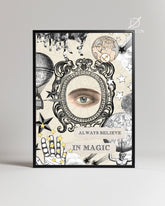 Believe Magic Poster Tablosu