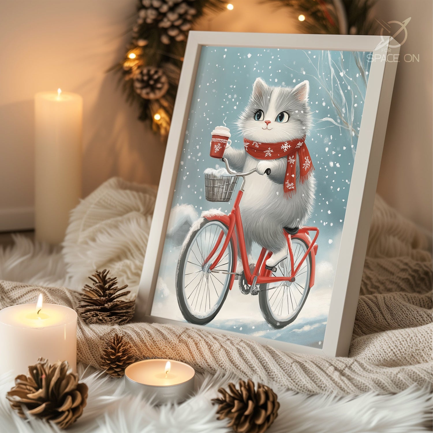 Believe In Magic Text Poster Tablosu