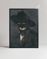 Black Smile Poster Tablosu