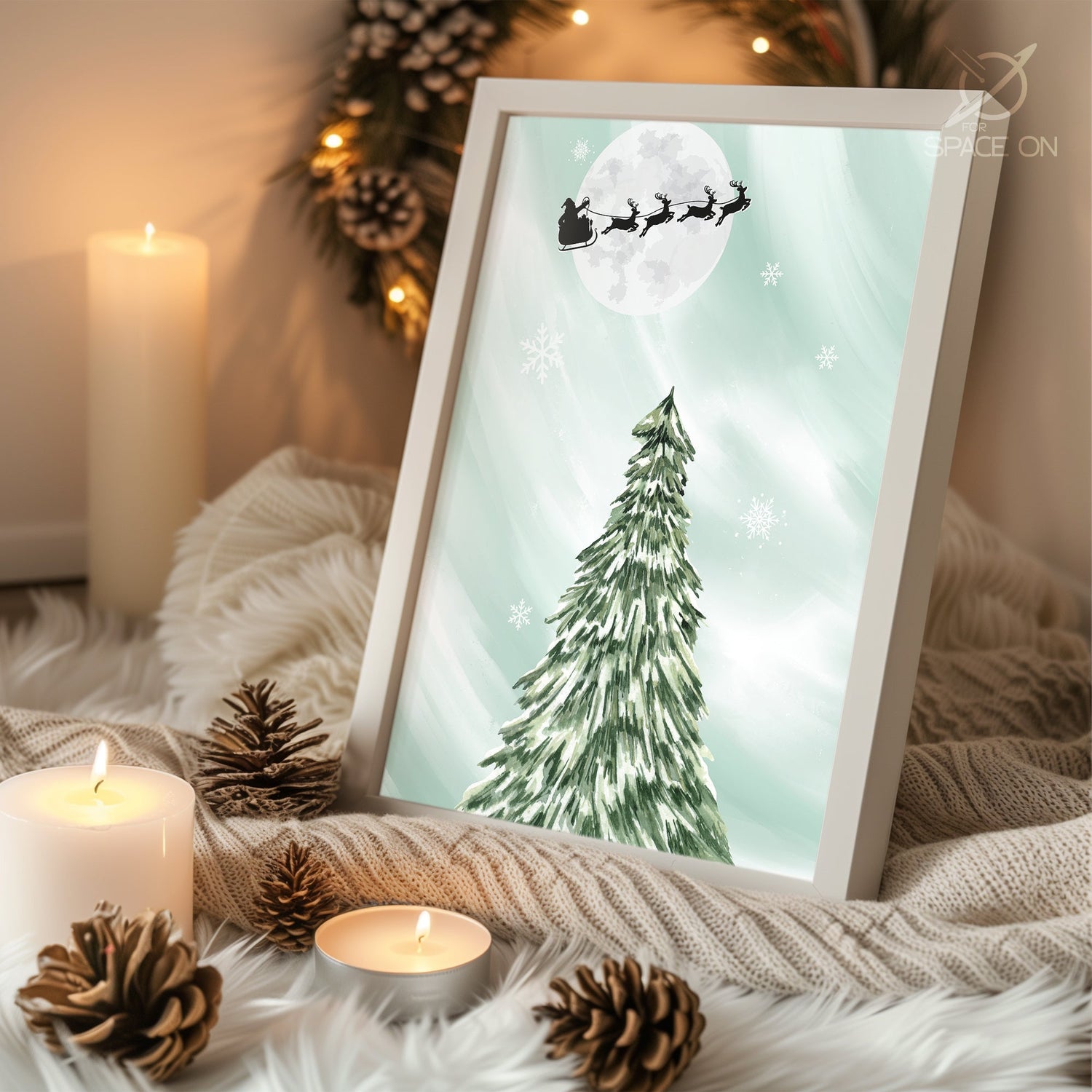 Blue Jay Snow Poster Tablosu