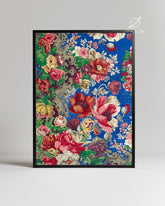 Blue Rose Poster Tablosu