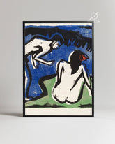 Blue Shade Poster Tablosu