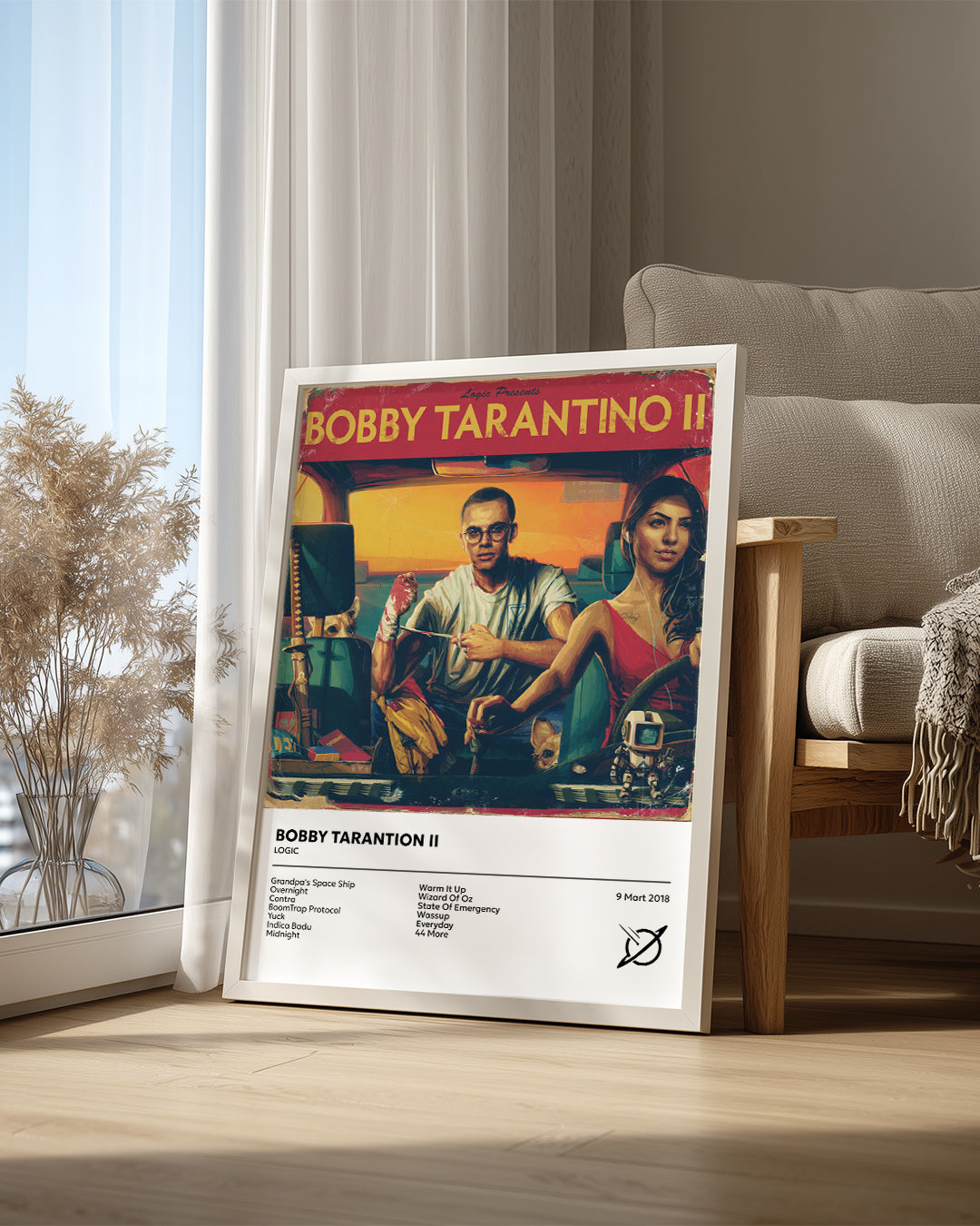 Bobby Tarantino II - Logic Poster Tablosu