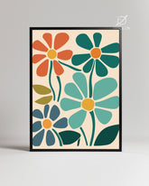 Boho Garden Poster Tablosu