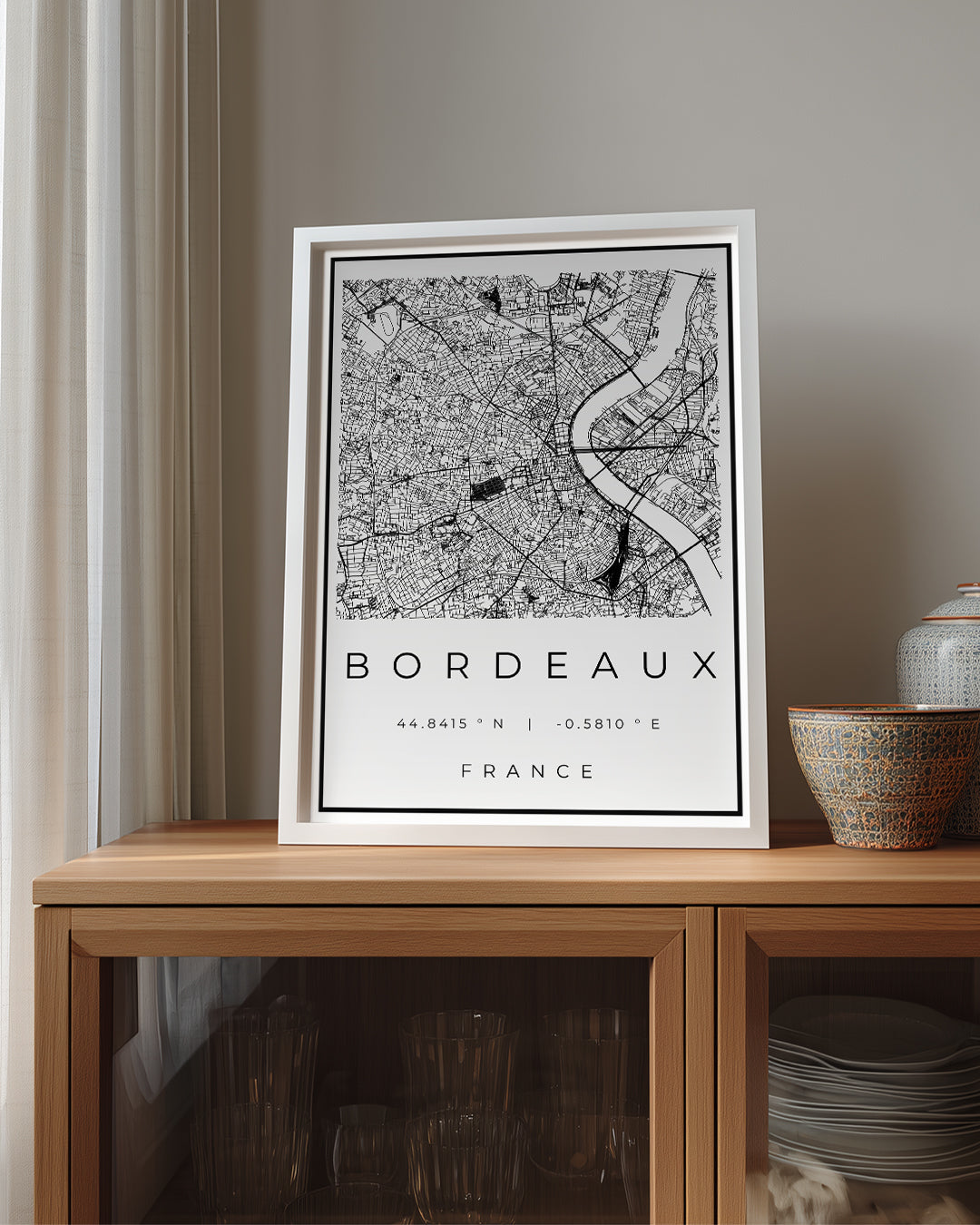 Bordeaux 57 Ratio Poster Tablosu