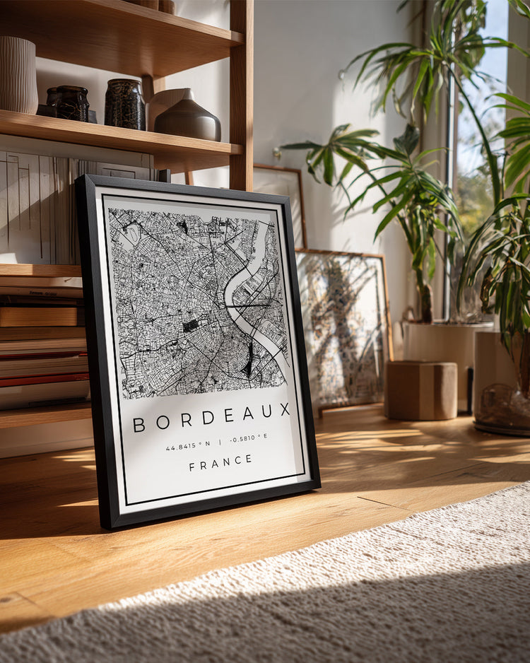 Bordeaux A4 Ratio Poster Tablosu