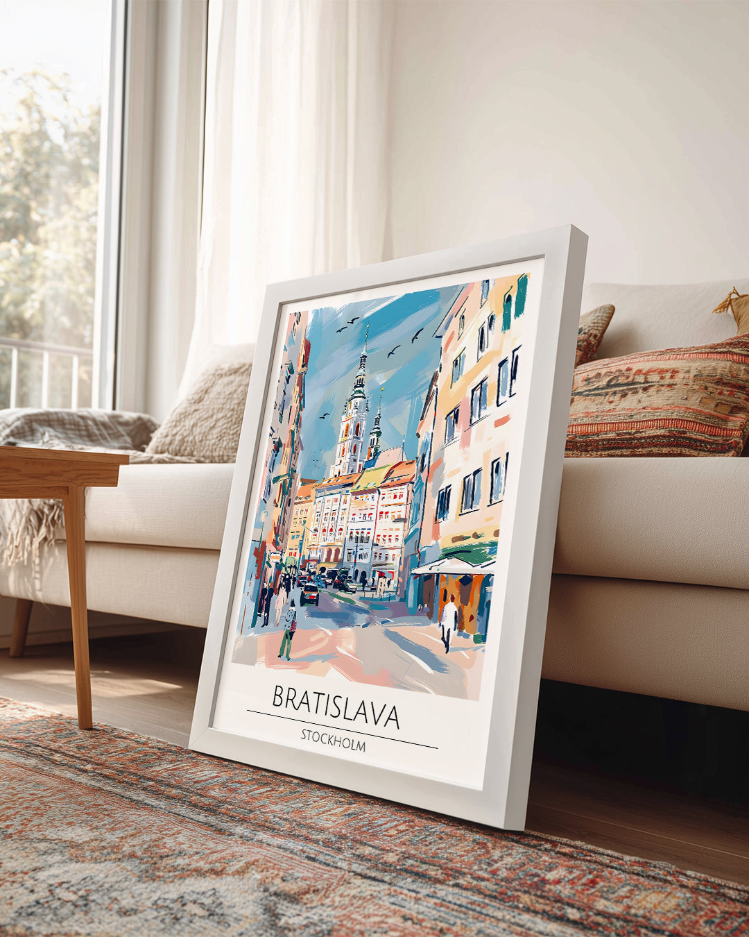 Bratislava Slovakya Poster Tablosu