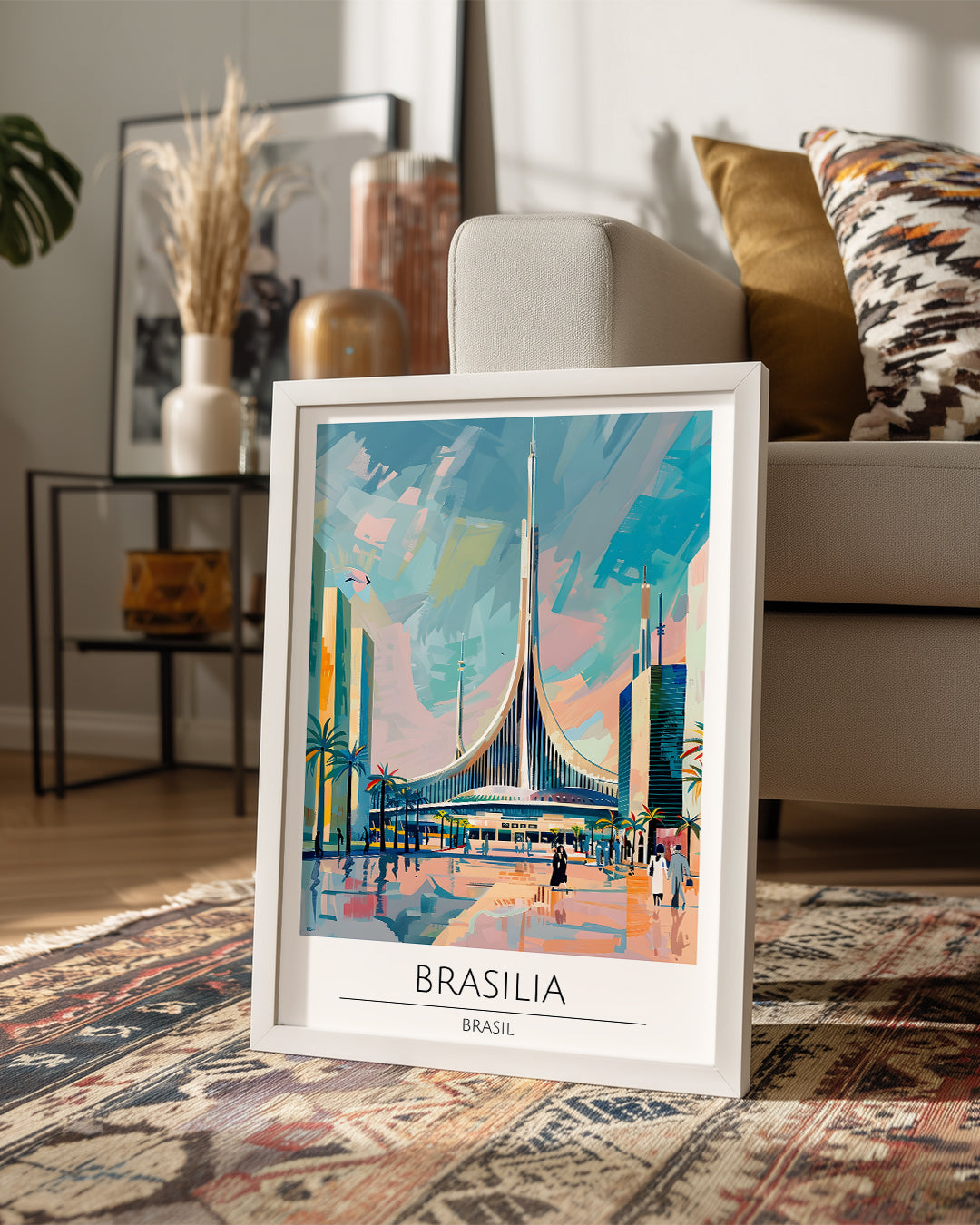 Brezilya Brasilia Poster Tablosu