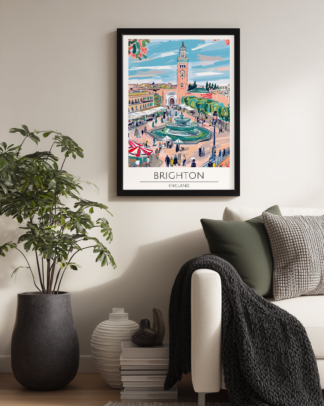 Brighton İngiltere Poster Tablosu