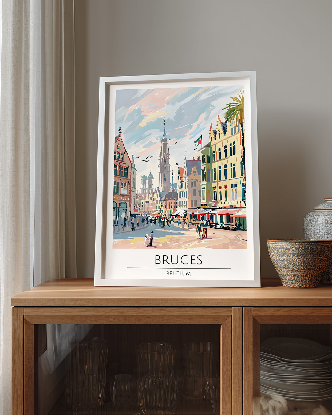 Brüj Belçika Poster Tablosu