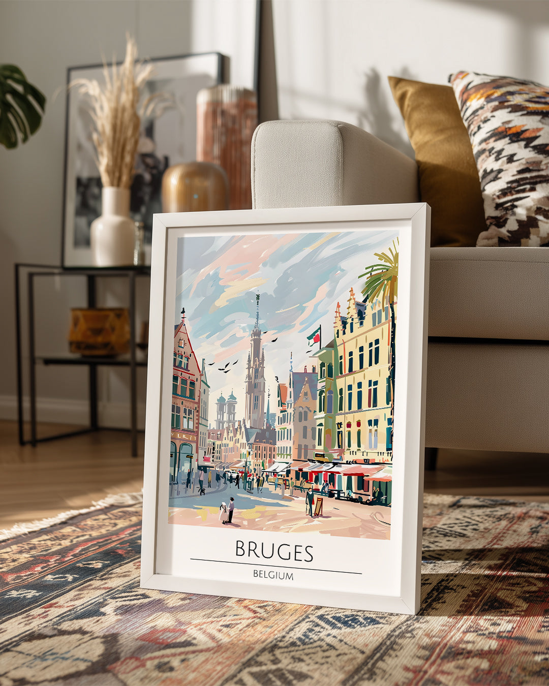 Brüj Belçika Poster Tablosu