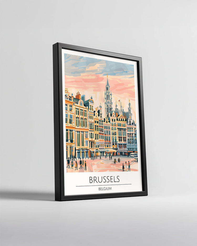 Brüksel Belçika Poster Tablosu