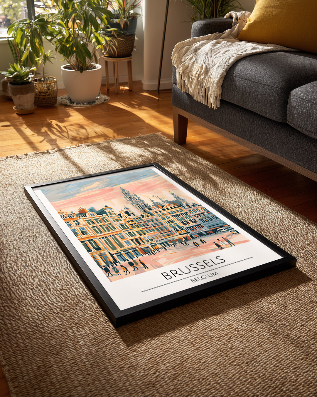 Brüksel Belçika Poster Tablosu