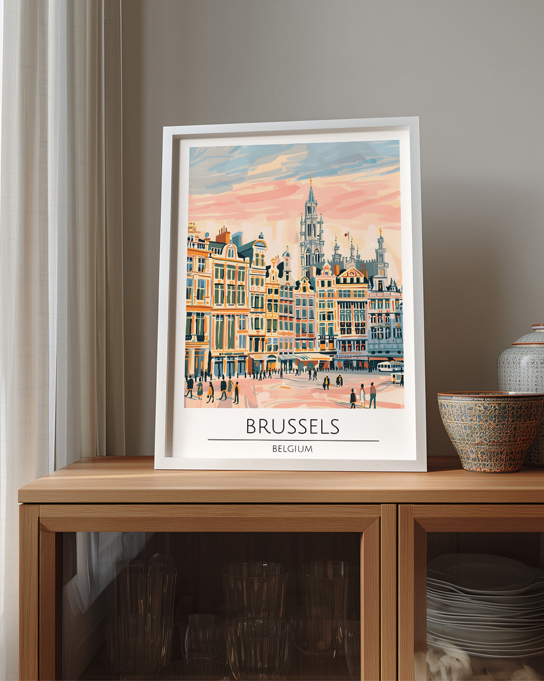 Brüksel Belçika Poster Tablosu