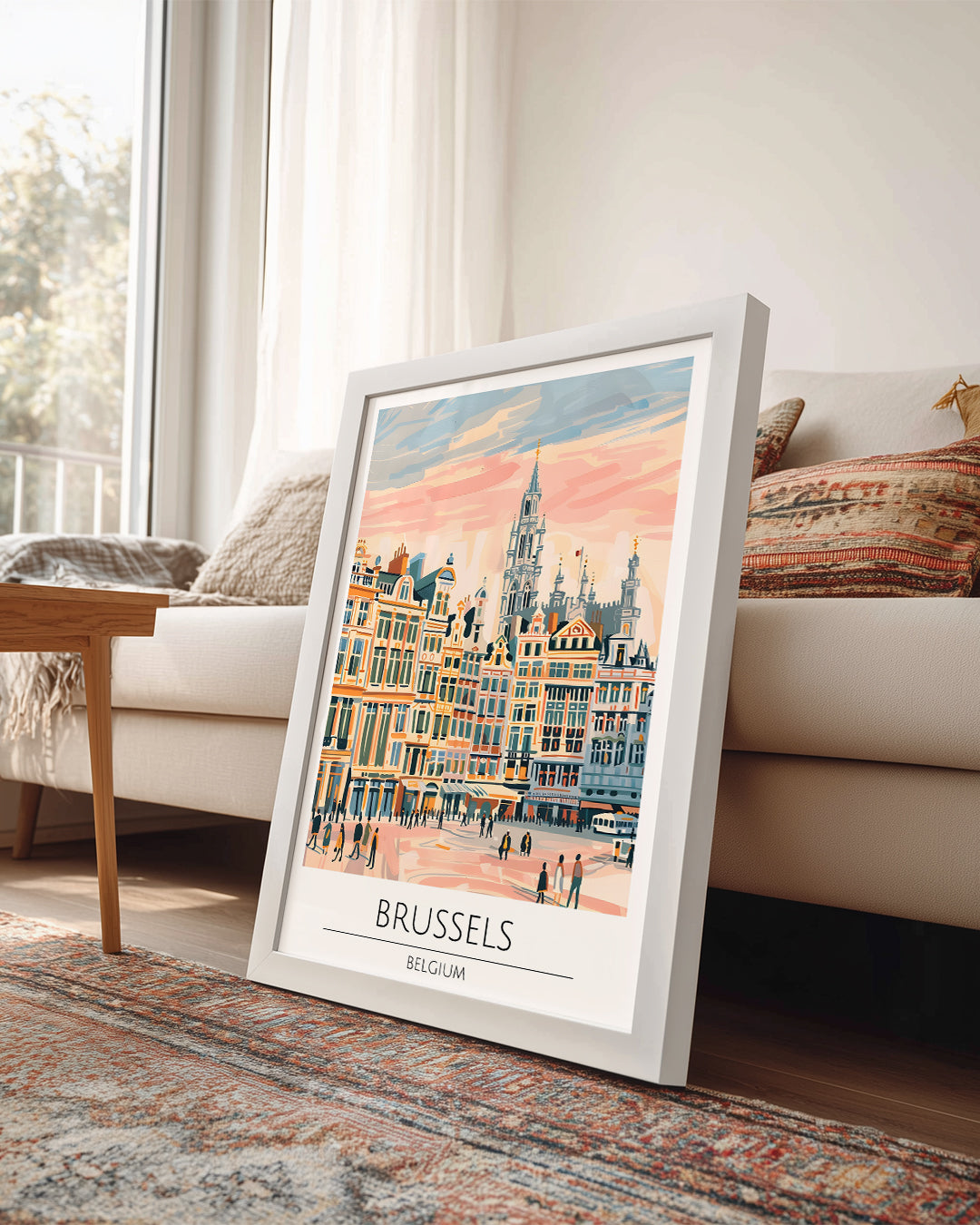 Brüksel Belçika Poster Tablosu