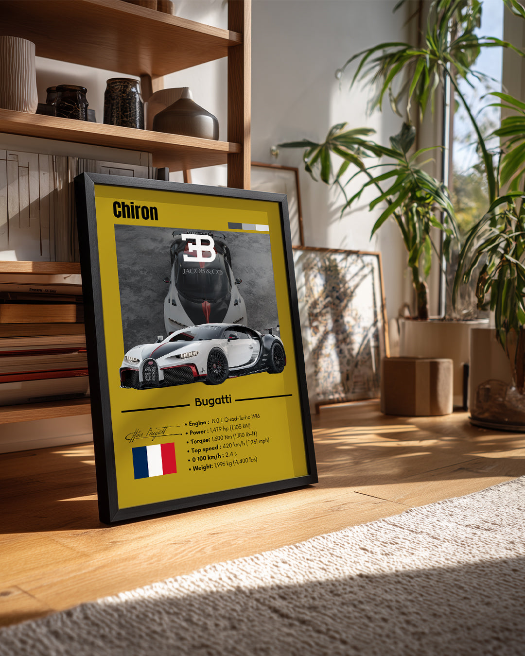 Bugatti Chiron Poster Tablosu