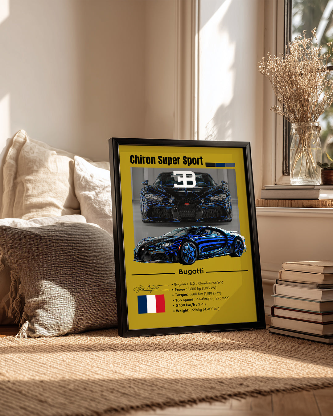 Bugatti Chiron Super Sport Poster Tablosu