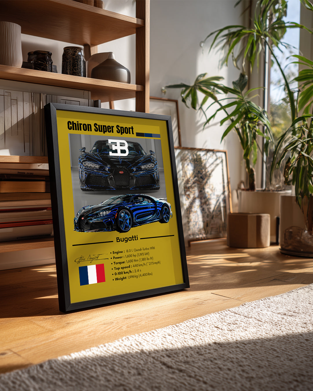 Bugatti Chiron Super Sport Poster Tablosu