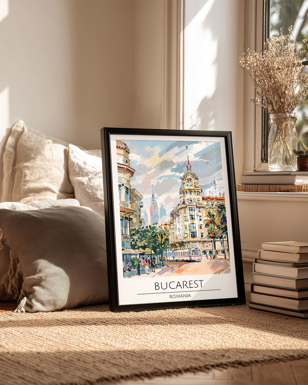 Bükreş Romanya Poster Tablosu