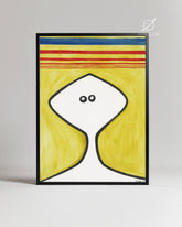 Calder Face Poster Tablosu