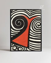 Calder Spiral Poster Tablosu