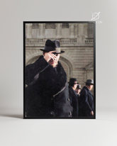 Cumhuriyetin Temeli: Şapkalı Atatürk Poster Tablosu