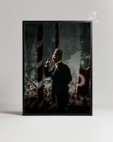 Millete Sesleniş: Konuşan Atatürk Poster Tablosu