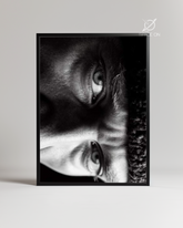 Bir Milletin Umudu: Atatürk’ün Kararlı Bakışları Poster Tablosu