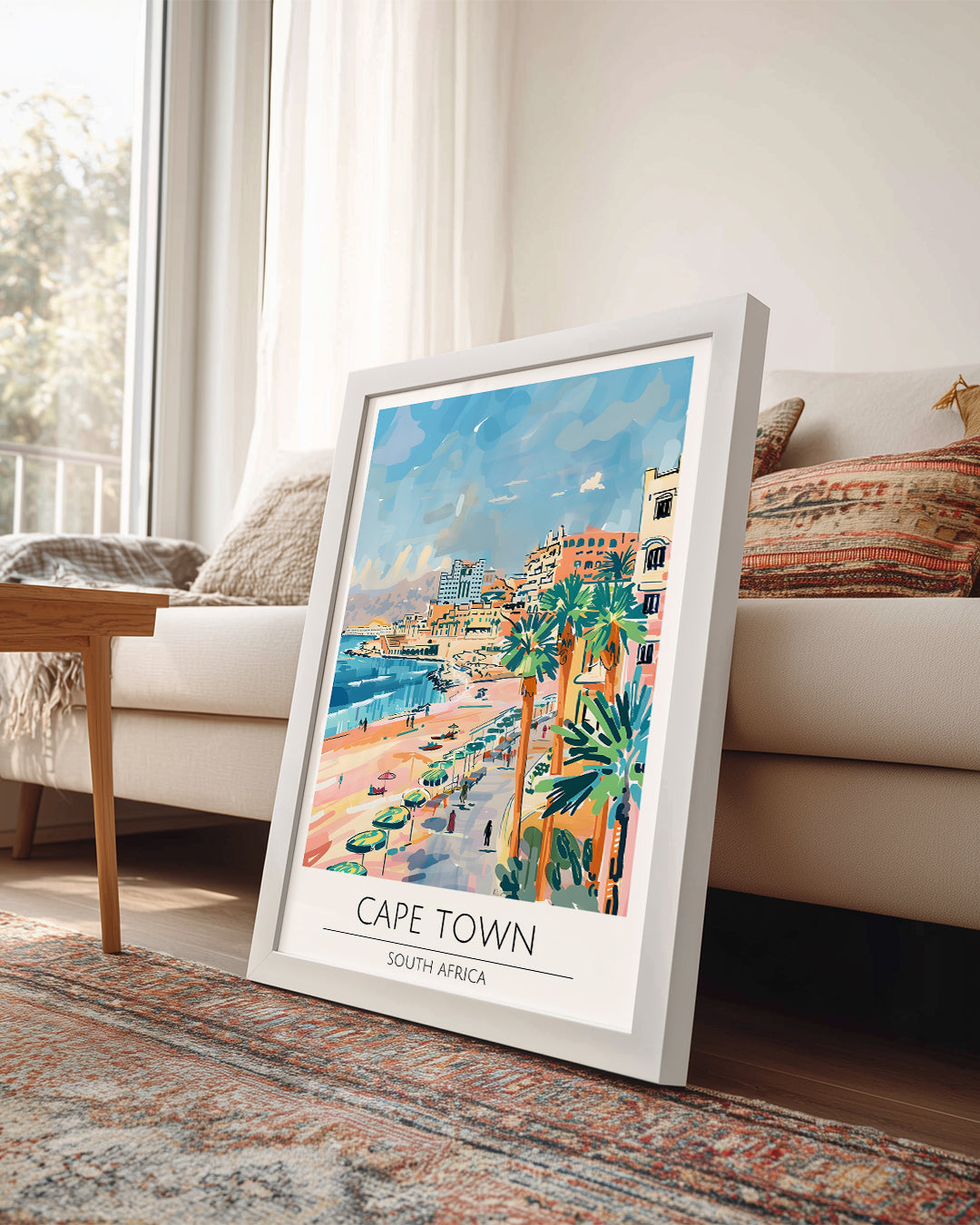 Cape Town Güney Afrika Poster Tablosu