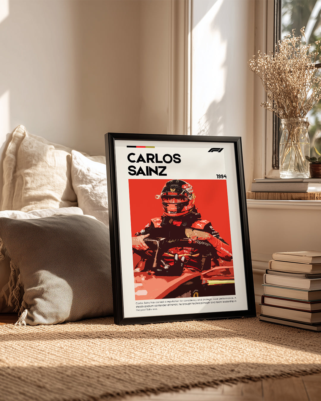 Carlos Sainz Poster Tablosu