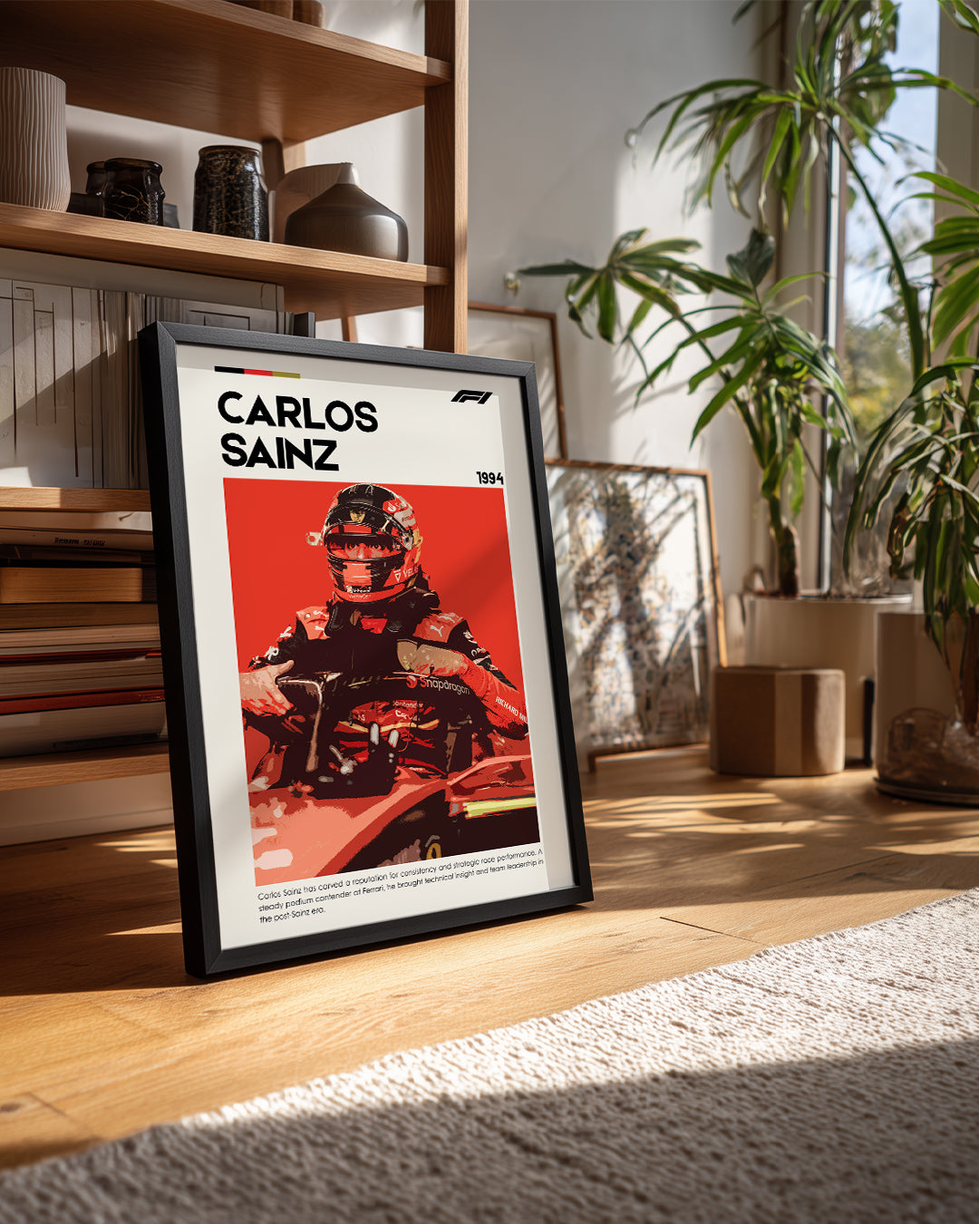 Carlos Sainz Poster Tablosu