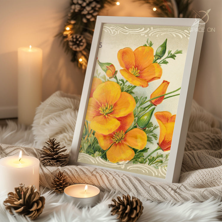 Carrot Nose Frosty Poster Tablosu