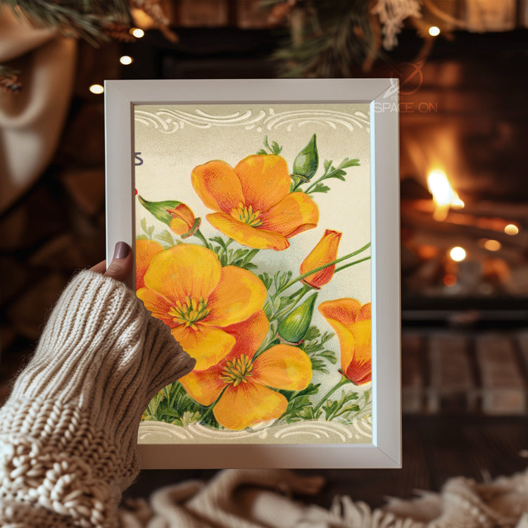 Carrot Nose Frosty Poster Tablosu