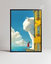 Cat View Poster Tablosu